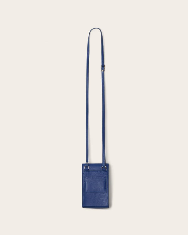 Tanger Phone Leather Pouch / Blue